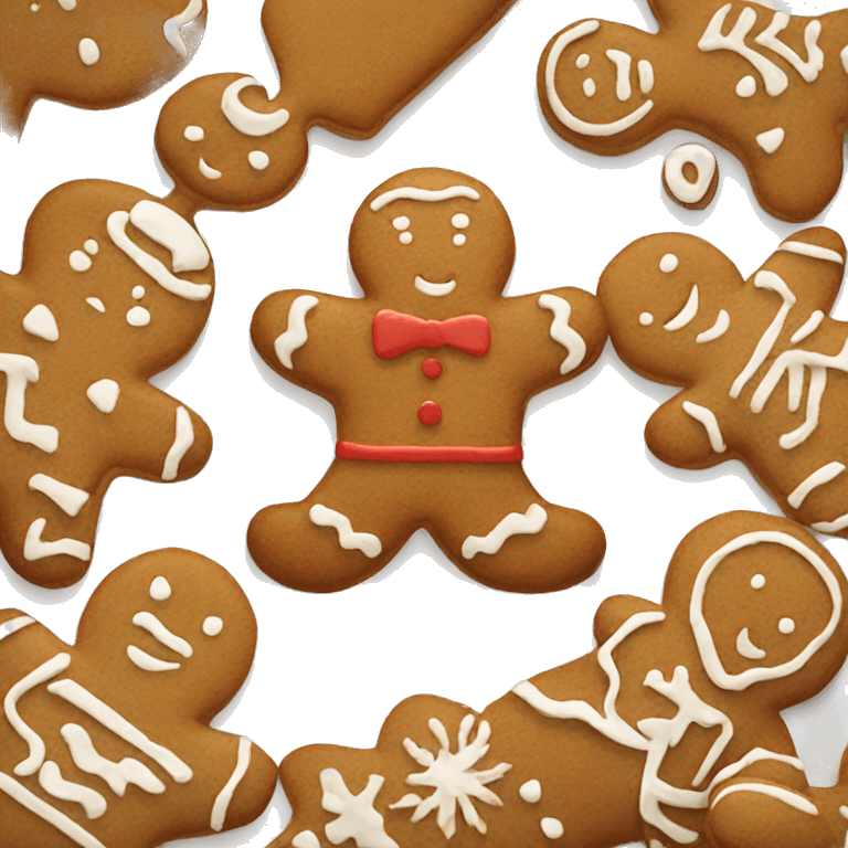 gingerbread cookie emoji