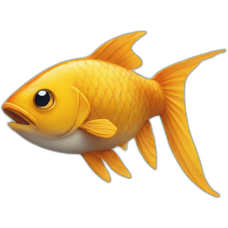 funny looking fish emoji