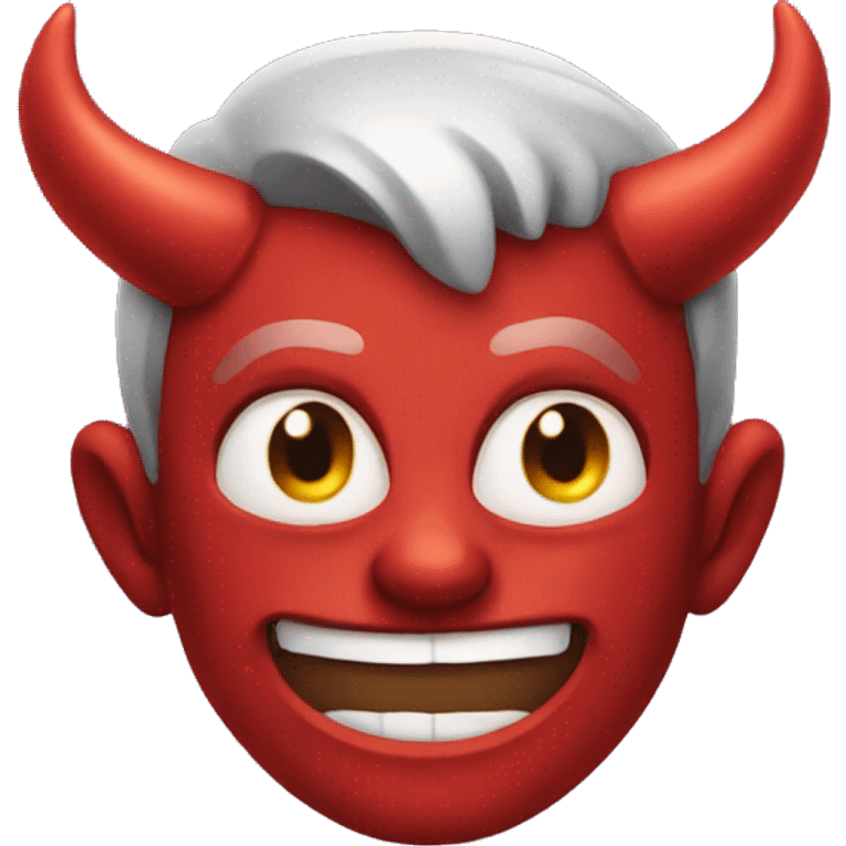 Devil smirk emoji