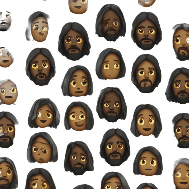 Black Jesus emoji