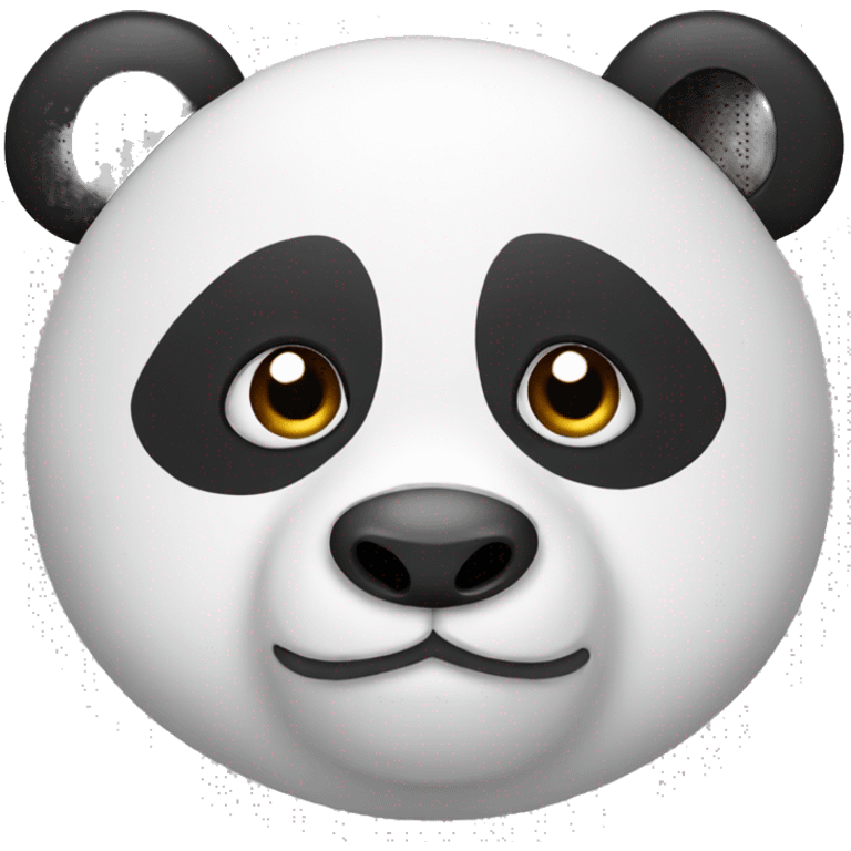 Panda con moño  emoji