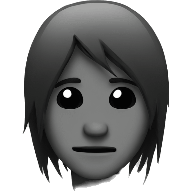 Emo emoji face  emoji