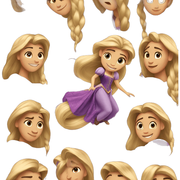 Rapunzel Disney  emoji