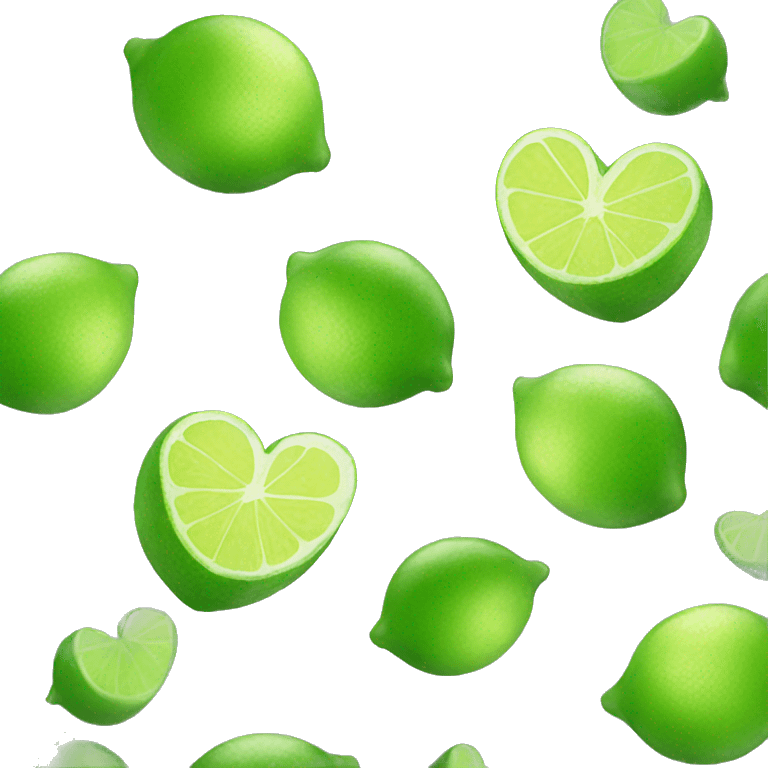 lime in love emoji