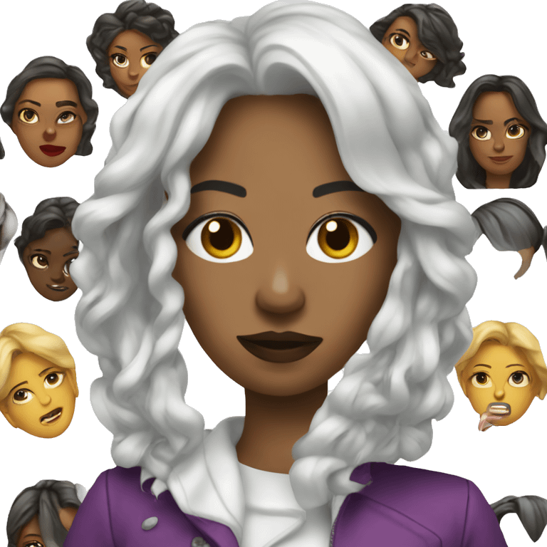 A slay queen emoji