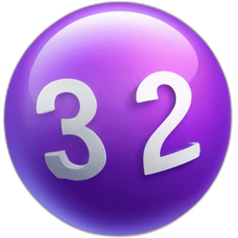 An image with a purple and lilac gradient background, featuring the title "Bolão da Rebarba 2023" utf8code in a 3D style. It includes lottery draw balls and a four-leaf clover. emoji