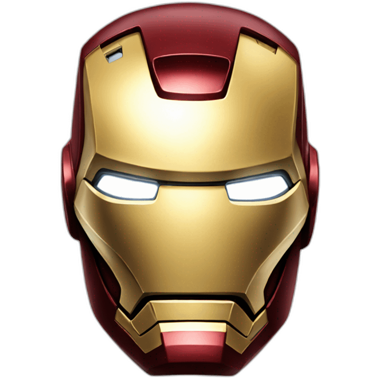 Iron man face emoji