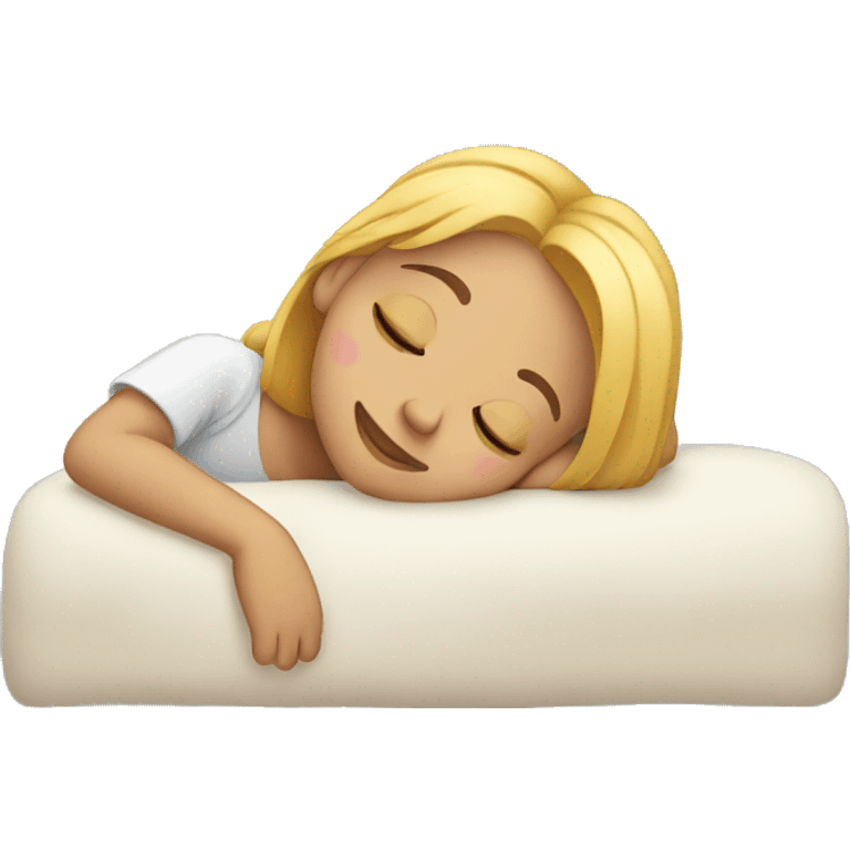 Sleeping girl emoji