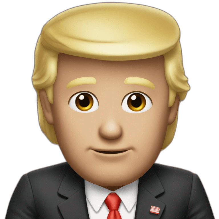 donald trump very attractive emoji