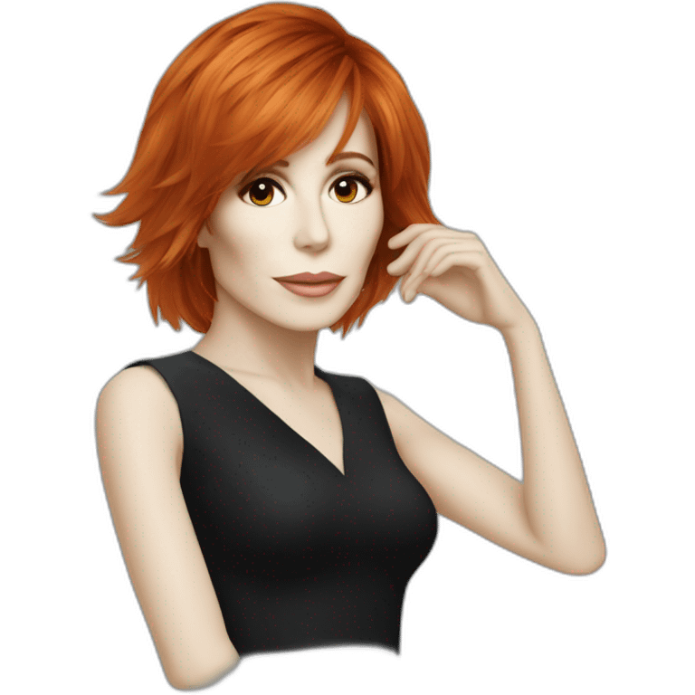 Mylène Farmer  emoji