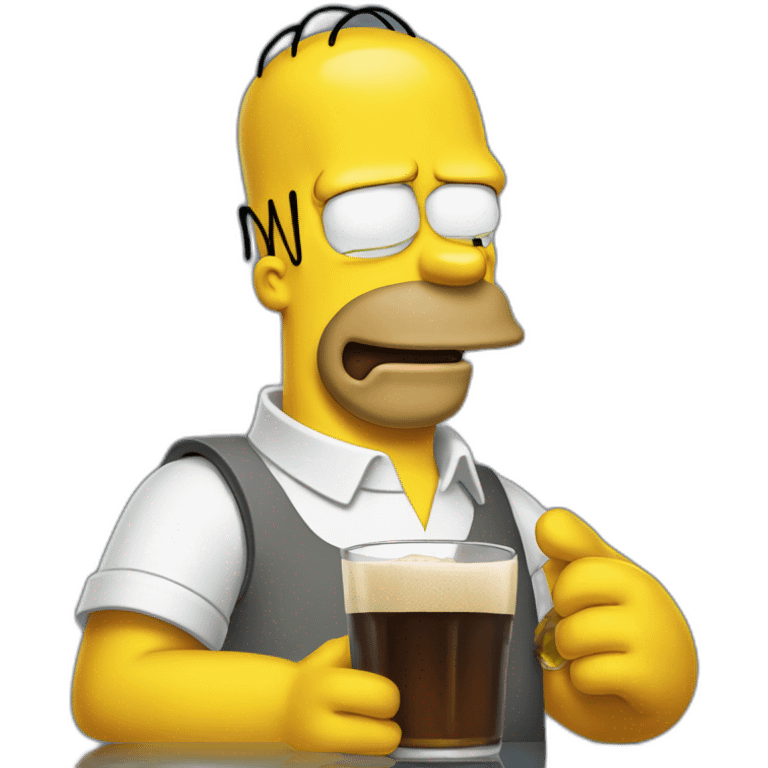 homer simsonp drink emoji