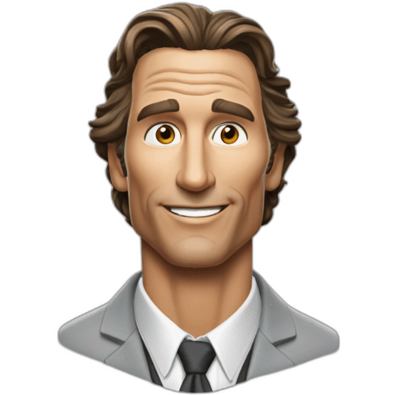 mathhew mcconaughey saying alright emoji