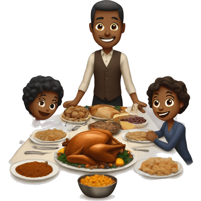 thanksgiving dinner  emoji