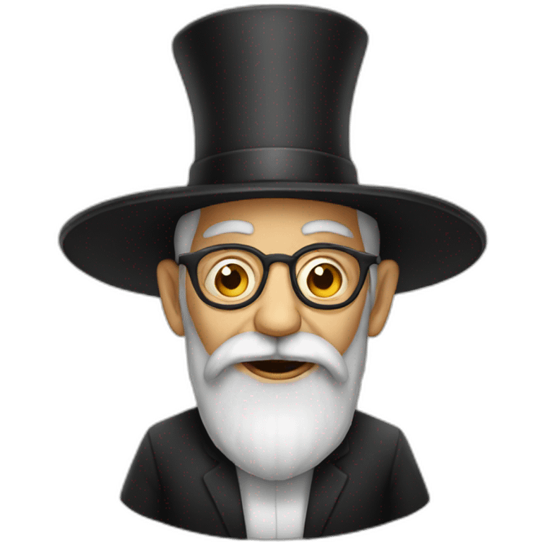 Old evil rabbi emoji