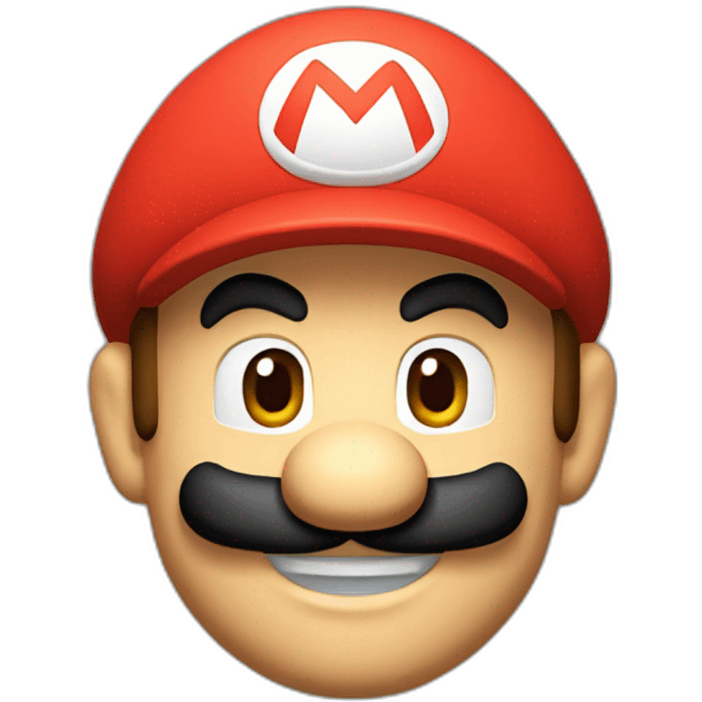 Mario qui jou emoji