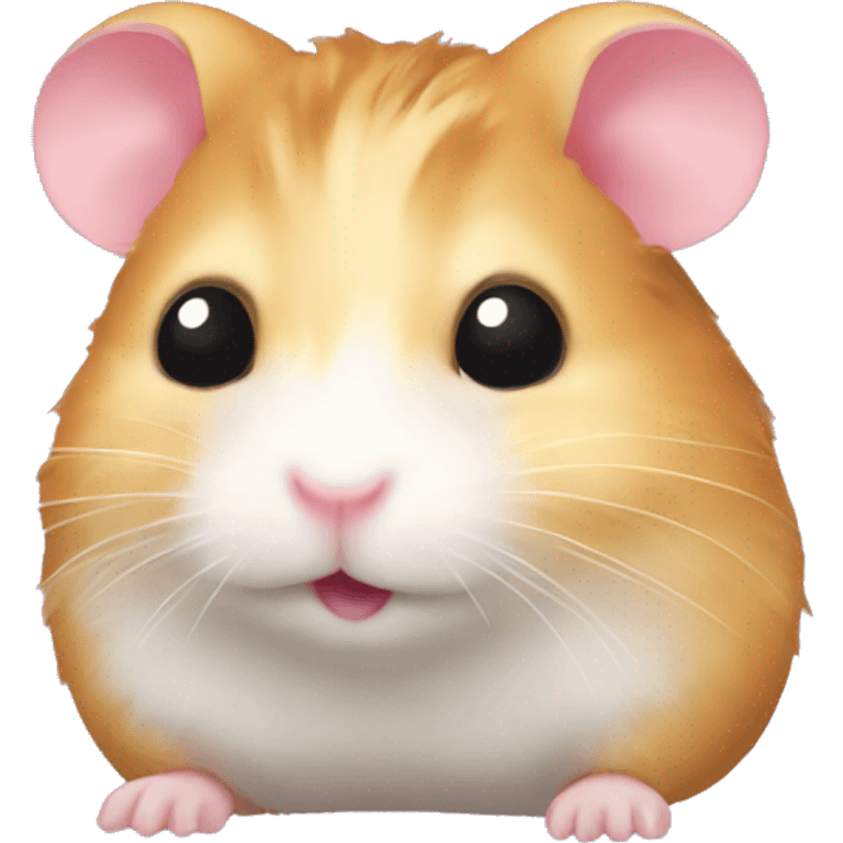 Hamster with a 🎀 emoji