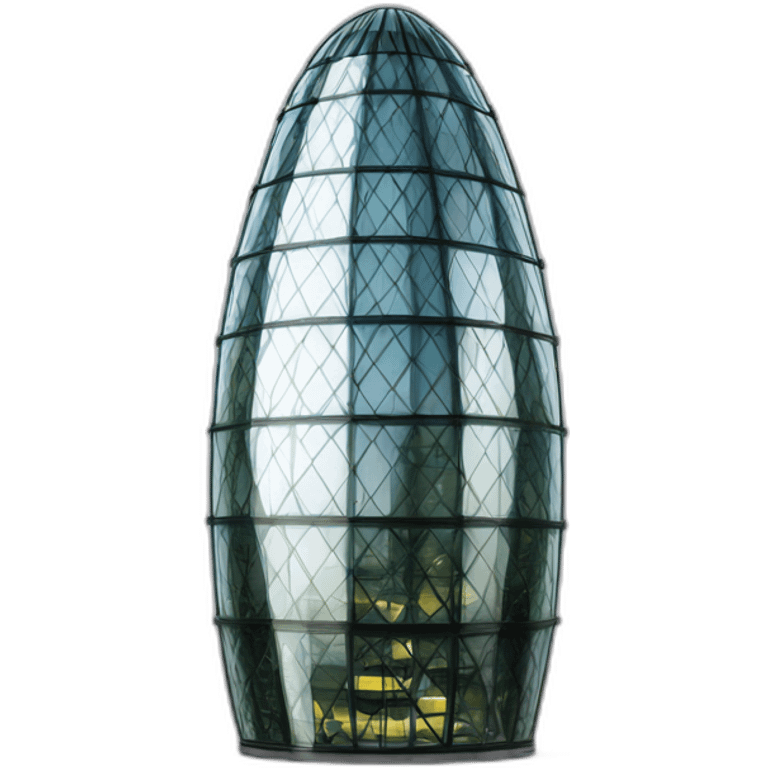 London gherkin glass building emoji