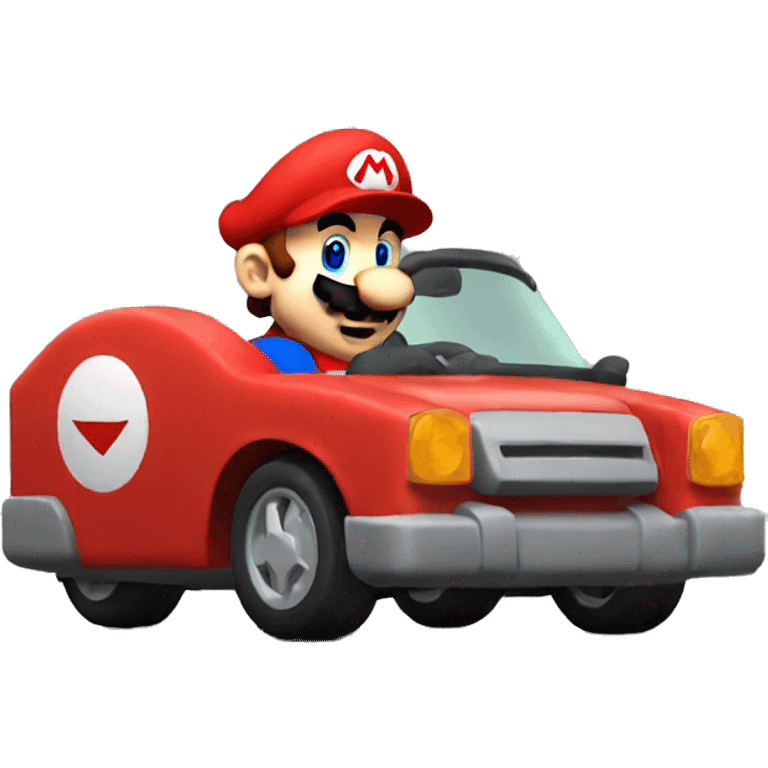 mario car emoji