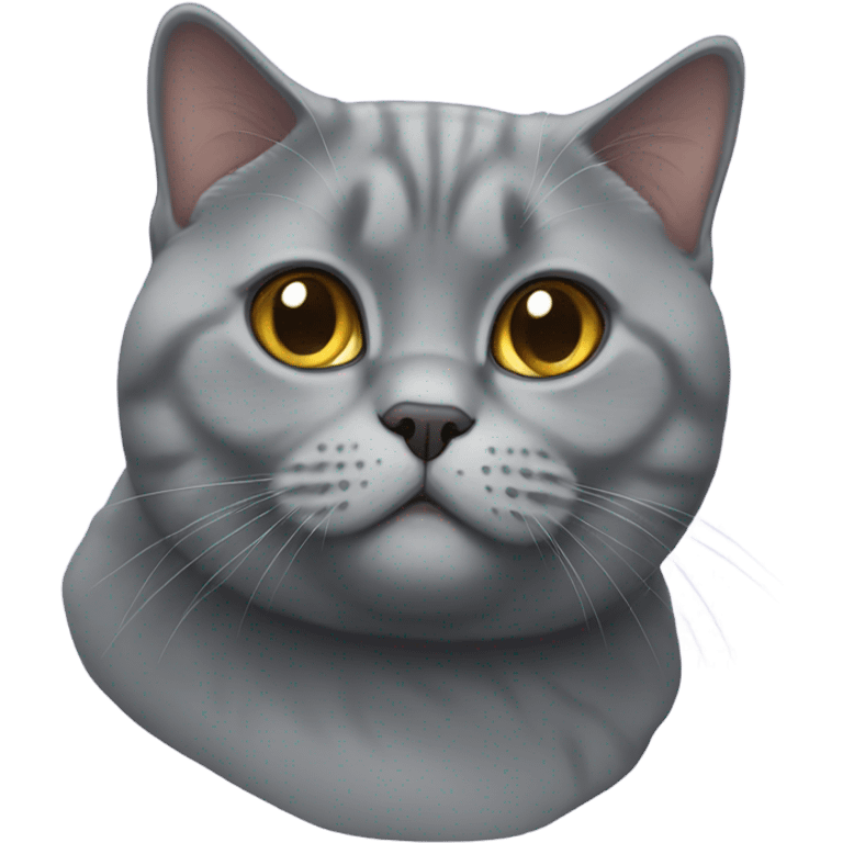 british shorthair cat emoji