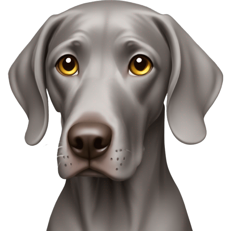 Weimaraner emoji