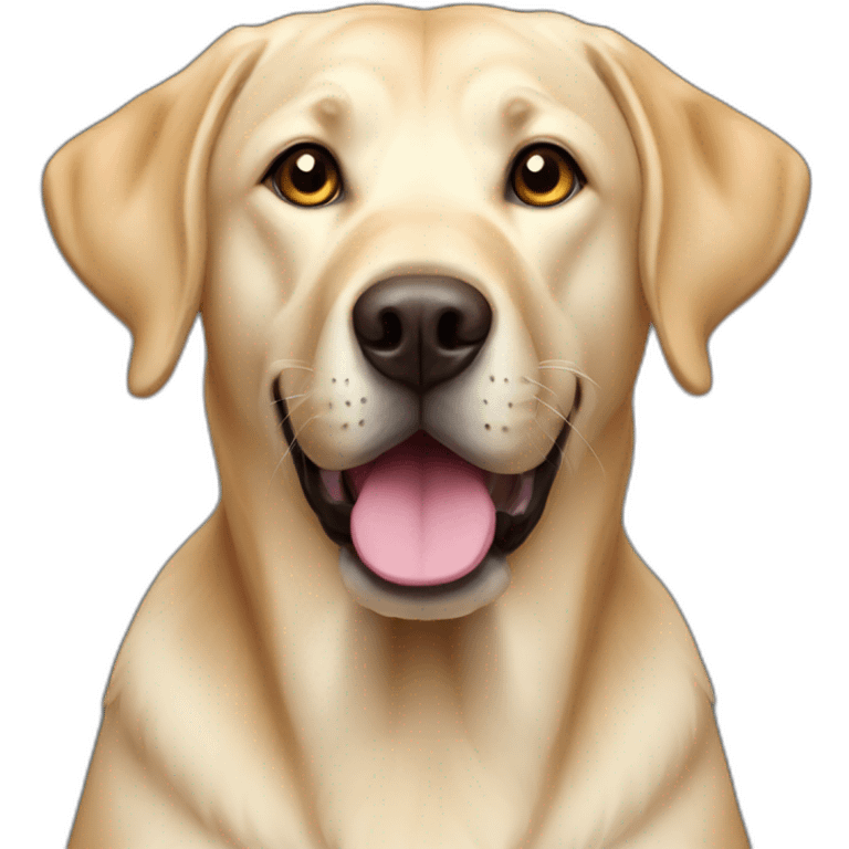 Labrador retriever emoji