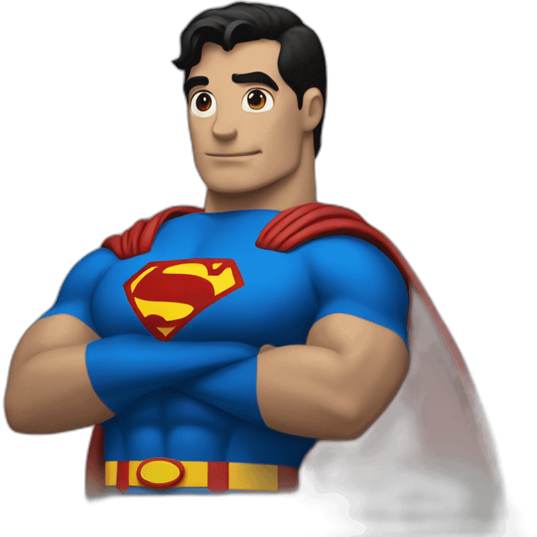  superman with R instead of S emoji