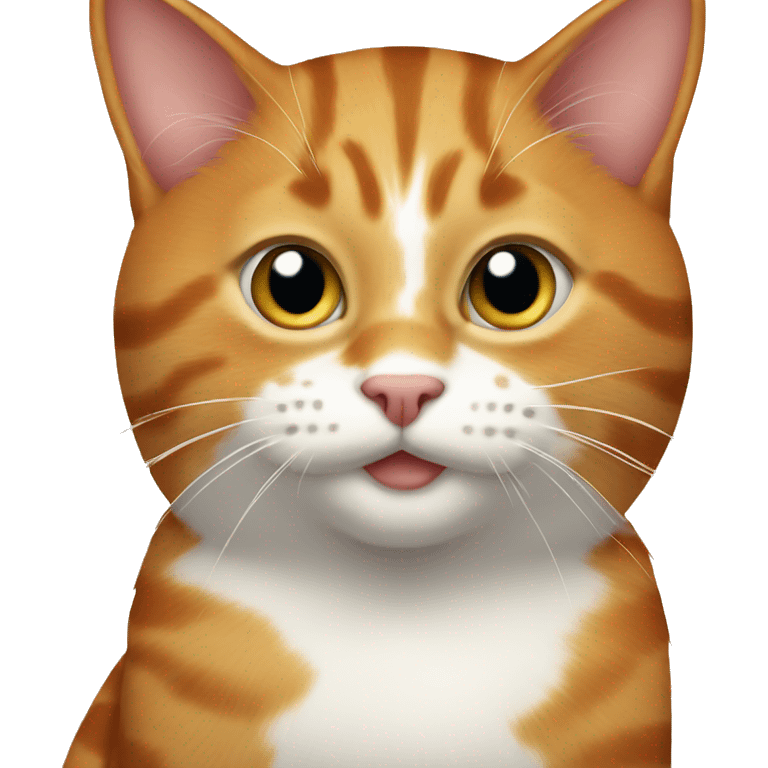 ginger spotted cat emoji