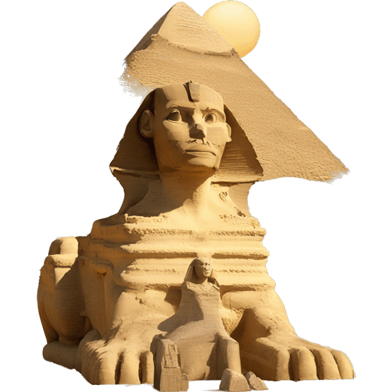 pyramids and sphinx emoji