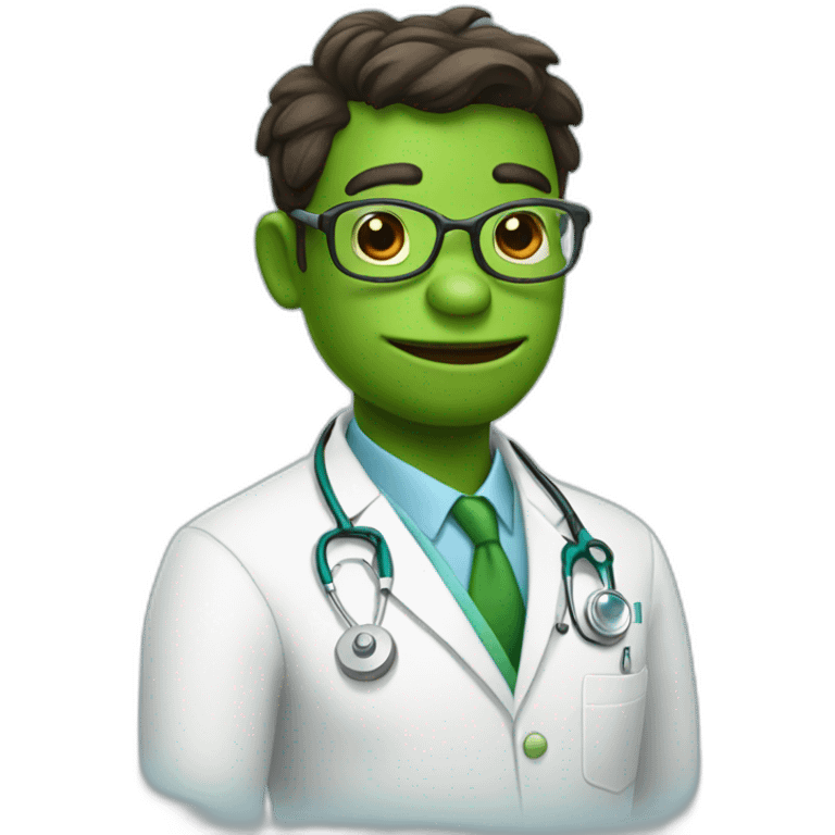 frog doctor emoji