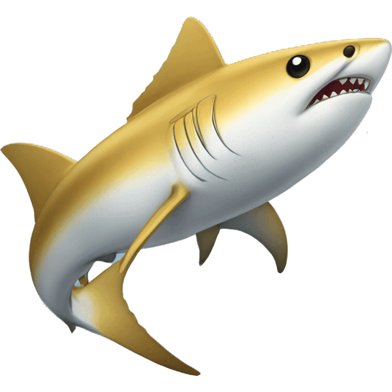 Golden shortfin mako emoji