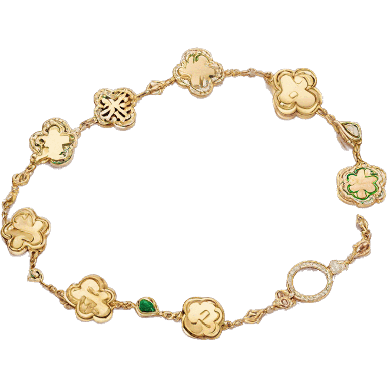 Vancleef & Arpels Alhambra bracelet  emoji