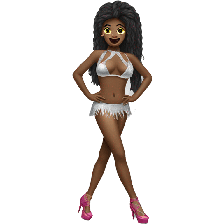 Go-go dancer emoji