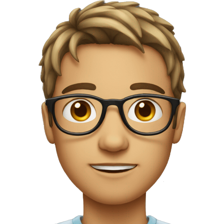 Human with specks  emoji