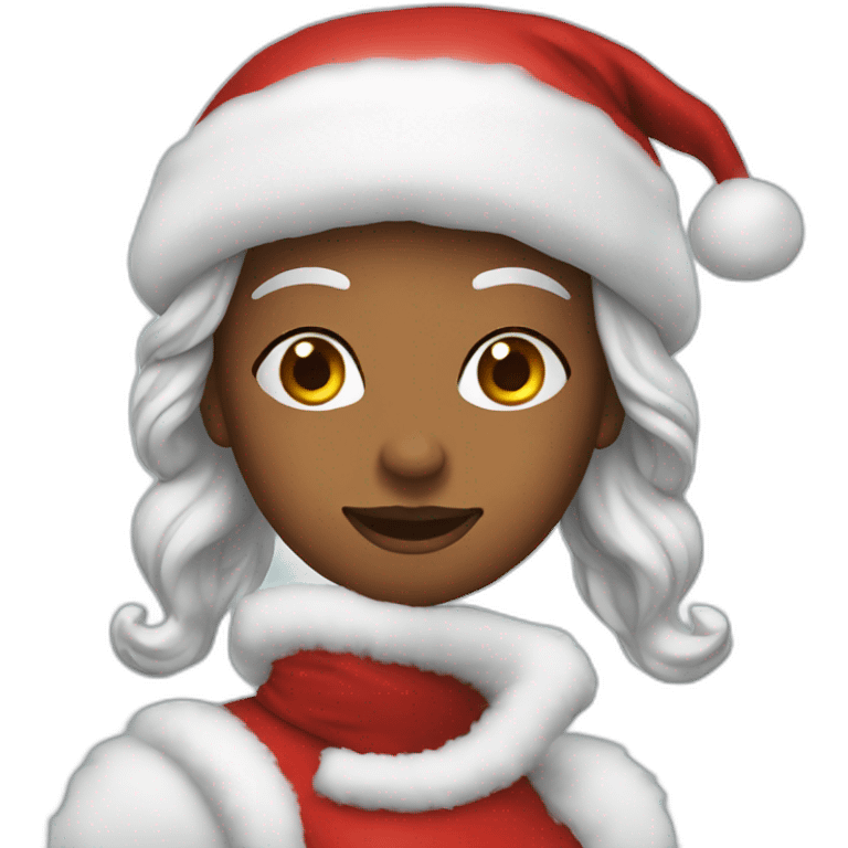 ms santa claus emoji