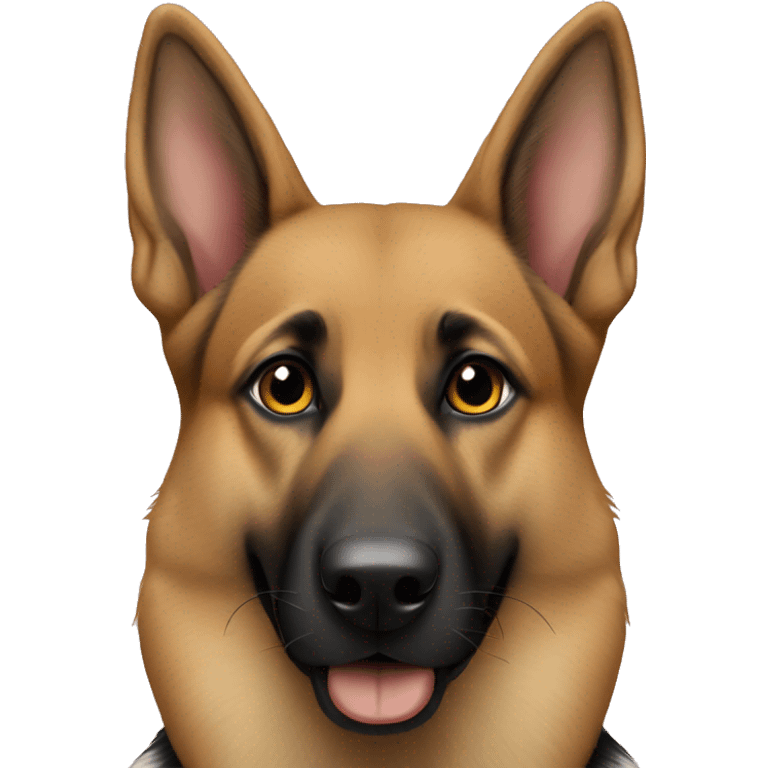 a muslim german shepherd emoji