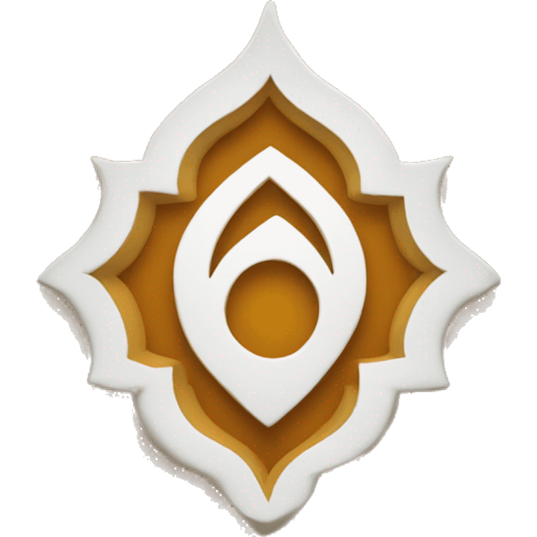 hindu symbol for focus emoji