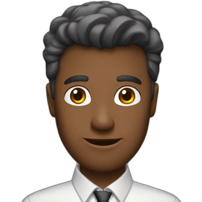 A guy in a office emoji