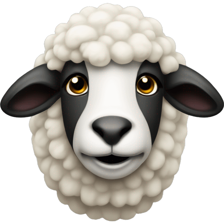 valais blacknose sheep emoji