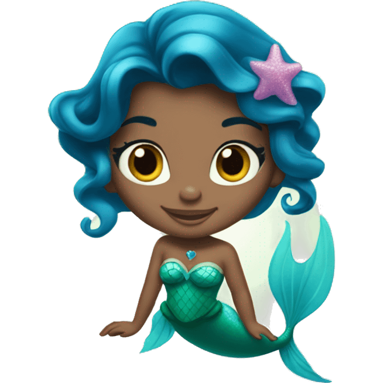 Disney princess little mermaid  emoji