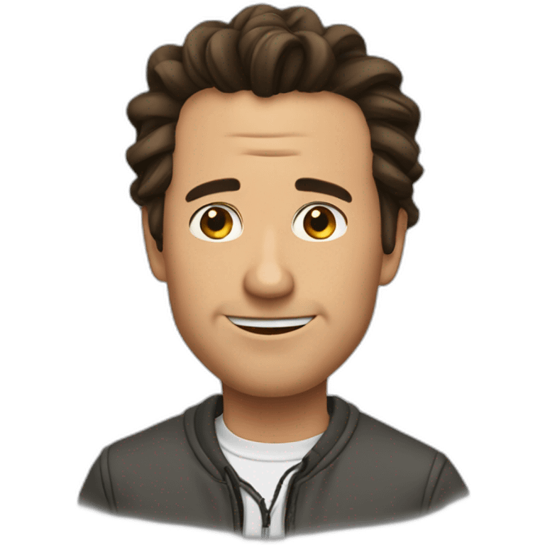 Chandler of friends emoji