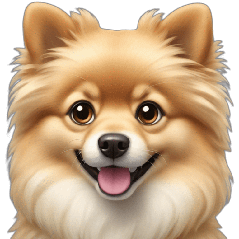 pomeranian merle emoji