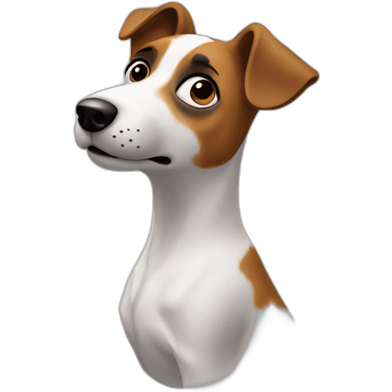 jack russel confused tilted head emoji