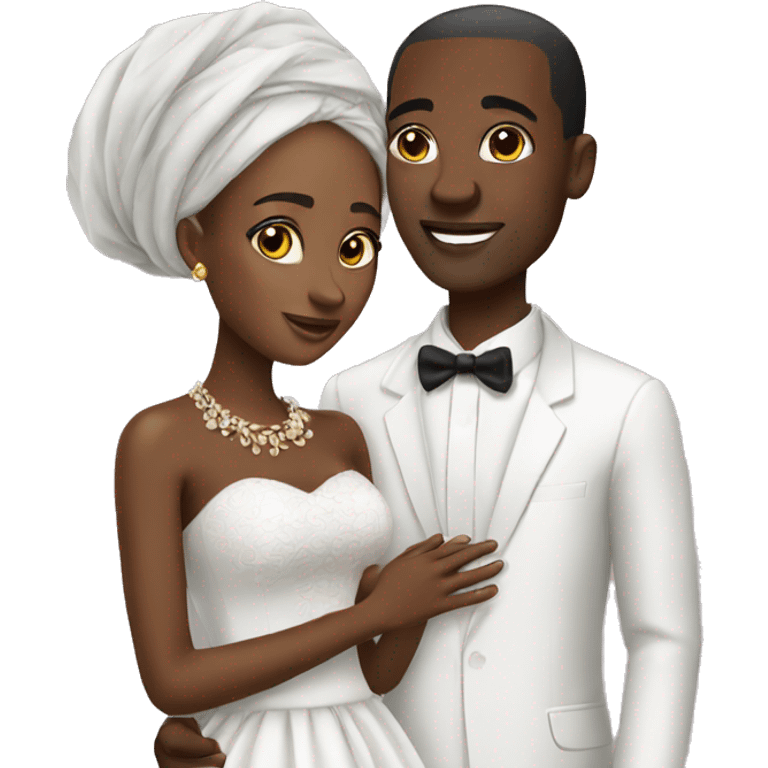 African marriage emoji