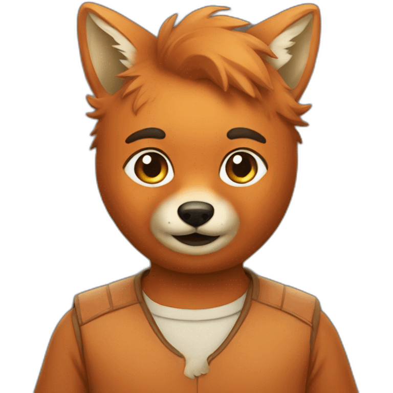 Human fox emoji