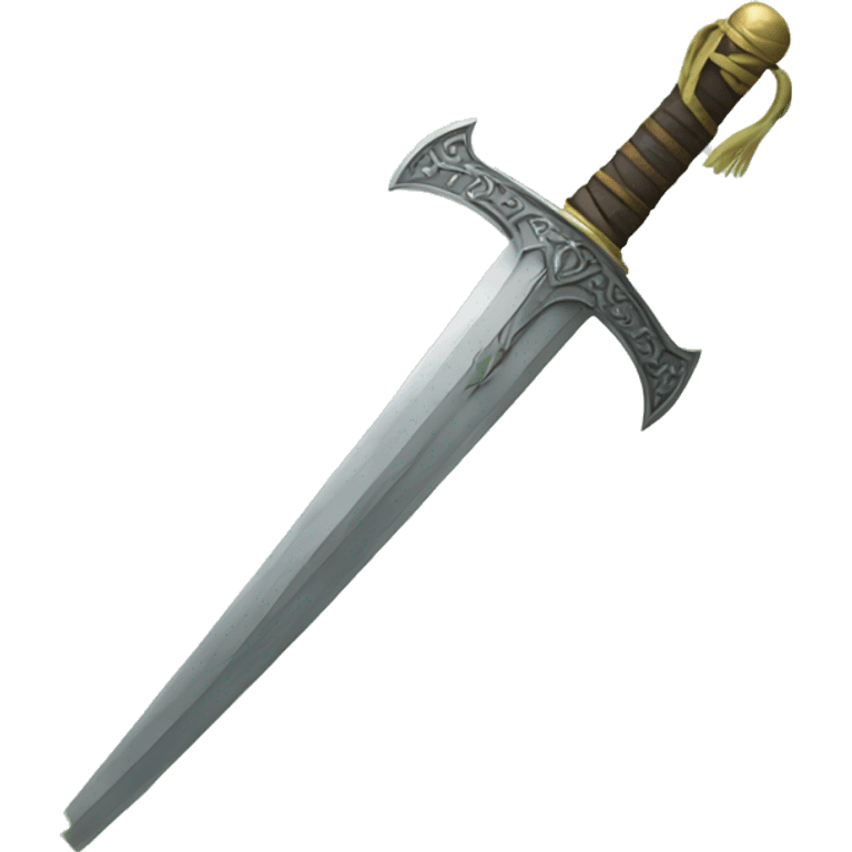 sword with vines emoji