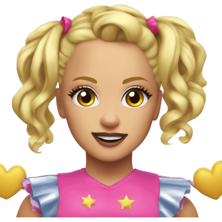 jojo siwa in her music video “karma” emoji