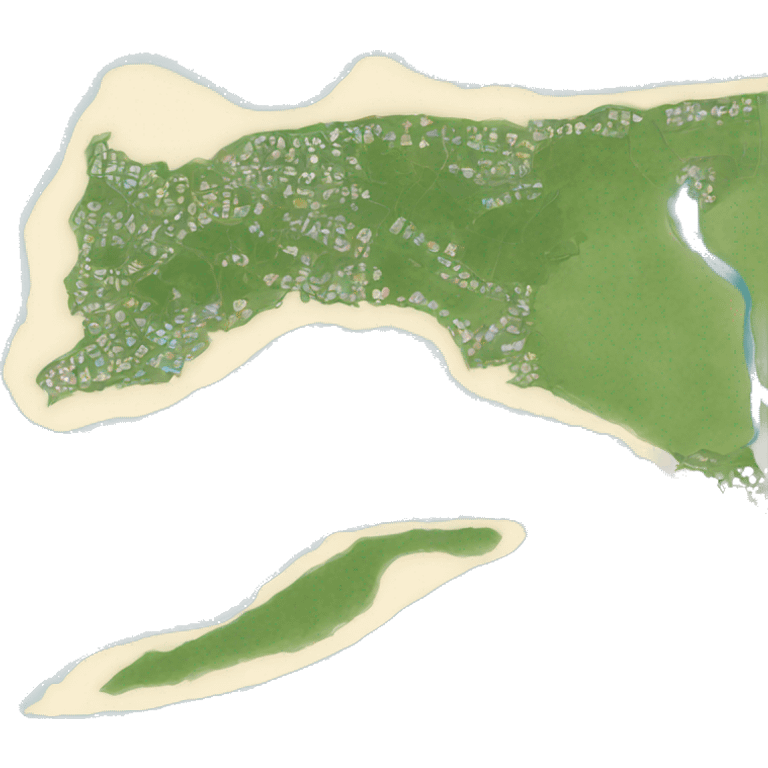 Outline of Nantucket Island, Massachusetts  emoji