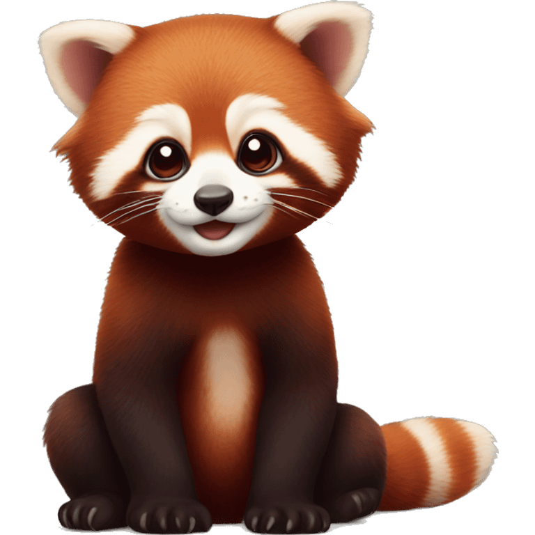 Baby red panda  emoji