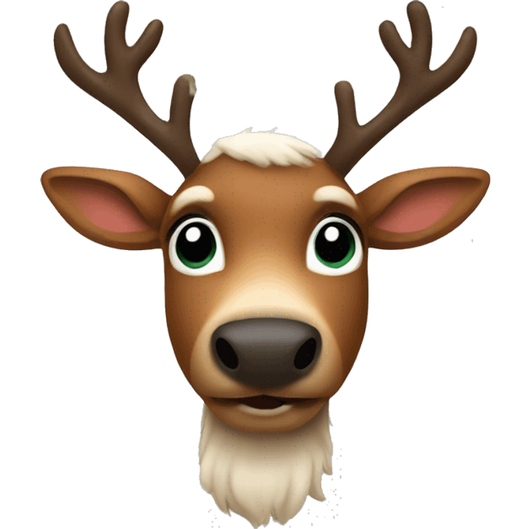 Reindeer emoji