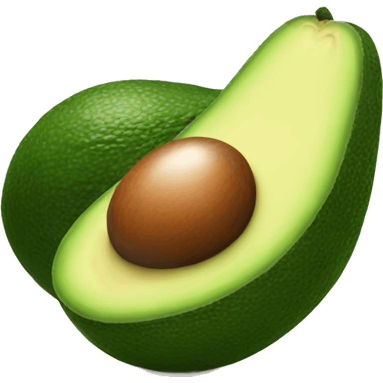 Avocado with a heat   emoji